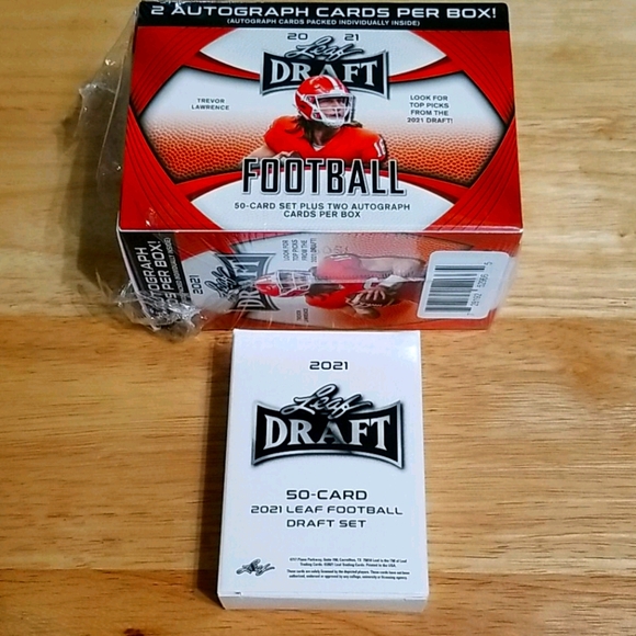 2021 Leaf Draft complete 50 card RC set - Picture 1 of 2